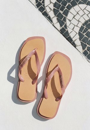 Havaianas, TOP SQUARE FUSION - Sandalen - canyon clay peach
