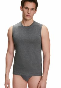 FALKE DAILY COMFORT 2-PACK MUSCLE SHIRT - Maglietta intima - dark grey heather