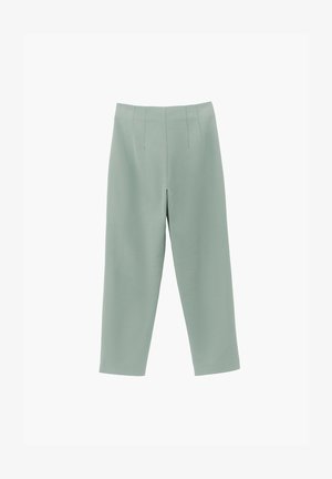 OXXO, OXXO CARROT CUT ULTRA HIGH WAIST STANDARD PANTS - Housut - green milieu