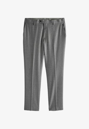 SIGNATURE ZIGNONE - REGULAR FIT - Auduma bikses - grey