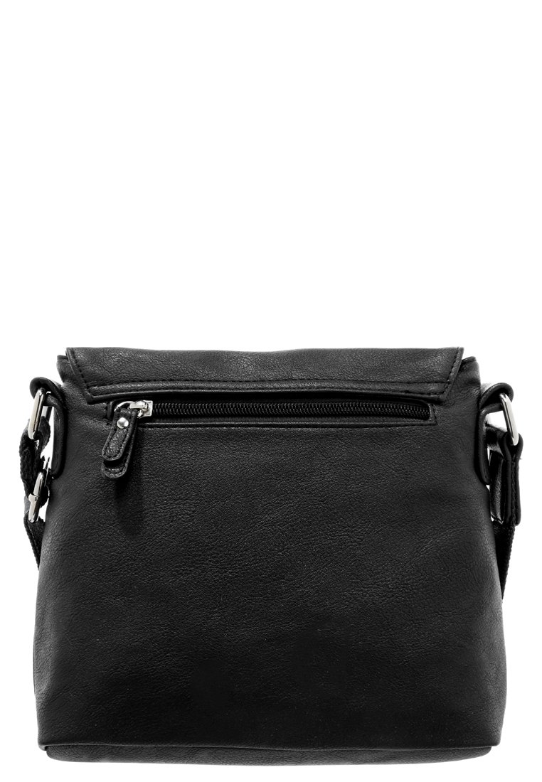 TOM TAILOR - Rina, dames, schoudertas, zwart, 25 x 7 x 27,5
