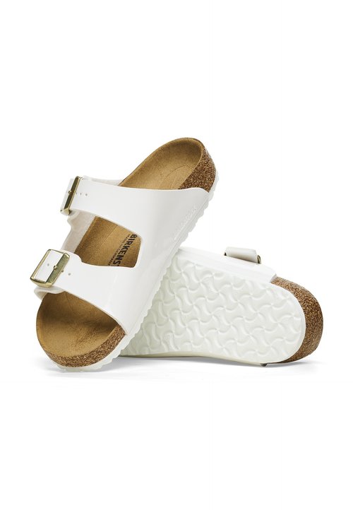 Birkenstock Sandalias planas - patent white — foto 4