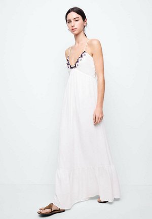 Mango Kids, TEEN - Robe longue - blanc cassé