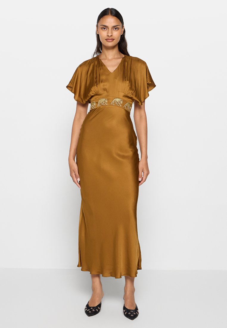& Other Stories Maxi-jurk bruin