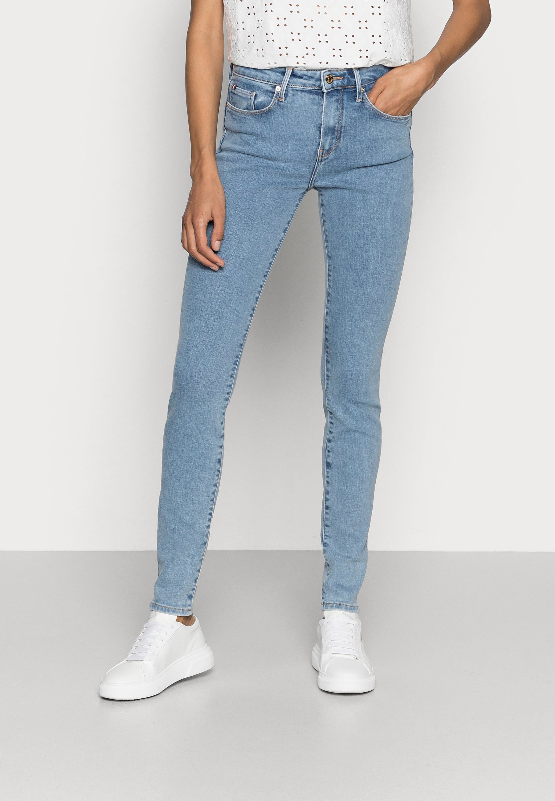 tommy hilfiger como skinny jeans
