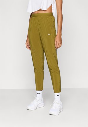 TEMPO 7/8 PANT - Tracksuit bottoms - olive flak/reflective silver-coloured