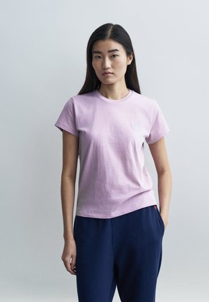 CLASSIC FIT CREWNECK TEE - Camiseta básica - light mauve