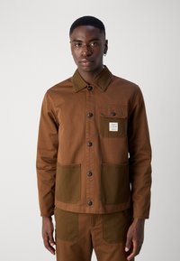 Scotch & Soda JOE JONAS WORKER JACKET - Light jacket - dark brown