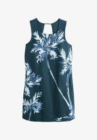 Non sélectionné, navy blue placement floral print