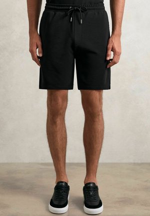 REGULAR FIT - BARBER - Shortsit - black