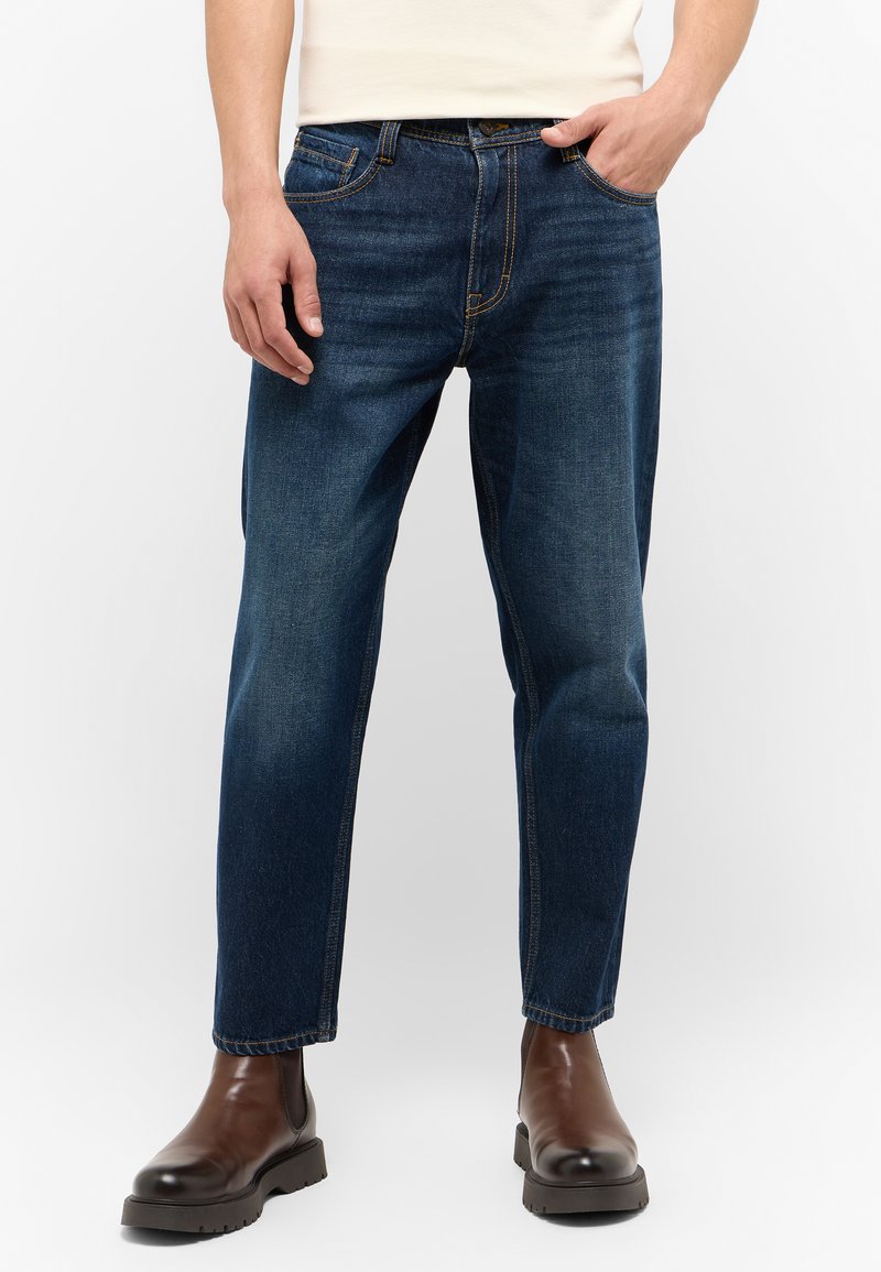 mustang Straight leg jeans donkerblauw