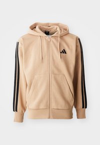 Sweat zippé - warm sandstone/black