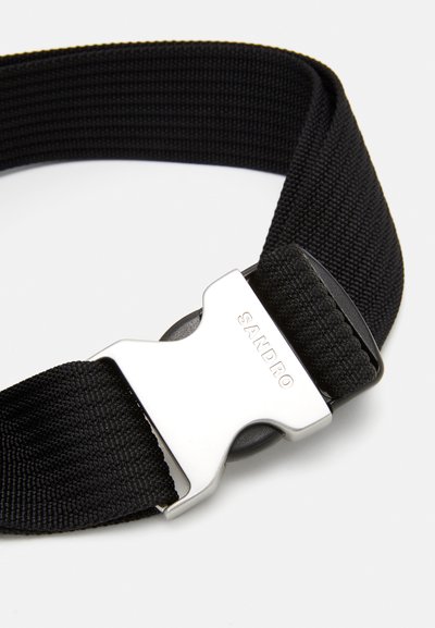 sandro FANNYPACK COATED UNISEX - Τσάντα χιαστί - noir