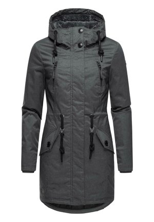 ELSIE MELANGE - Parka - black