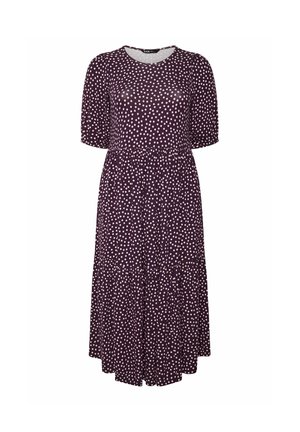 Yours Clothing, PLUS SIZE MAXI DRESSES - Jerseykjole - purple