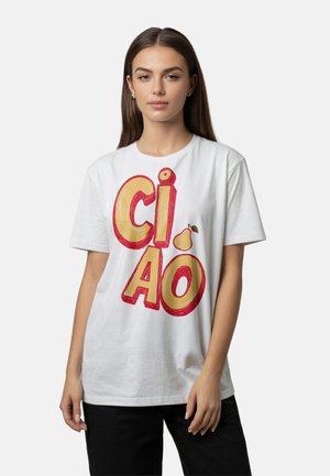 CIAO - Print T-shirt - white