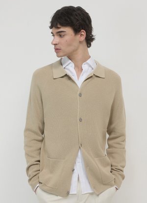 Calliope COLLO A - Cardigan - beige