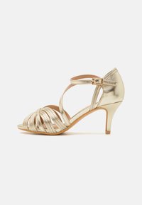 Riemensandalette - gold