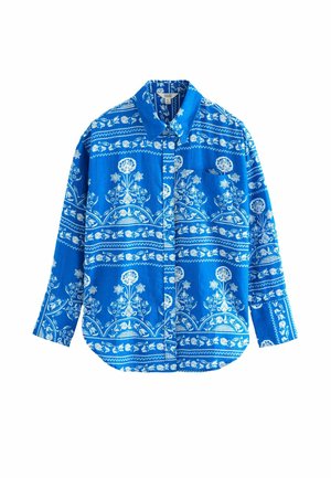 Paitapusero - blue white print