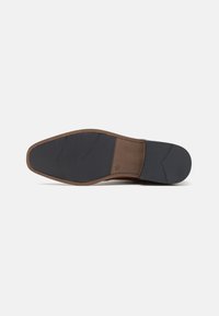 Pier One LEATHER - Stivaletti stringati - brown