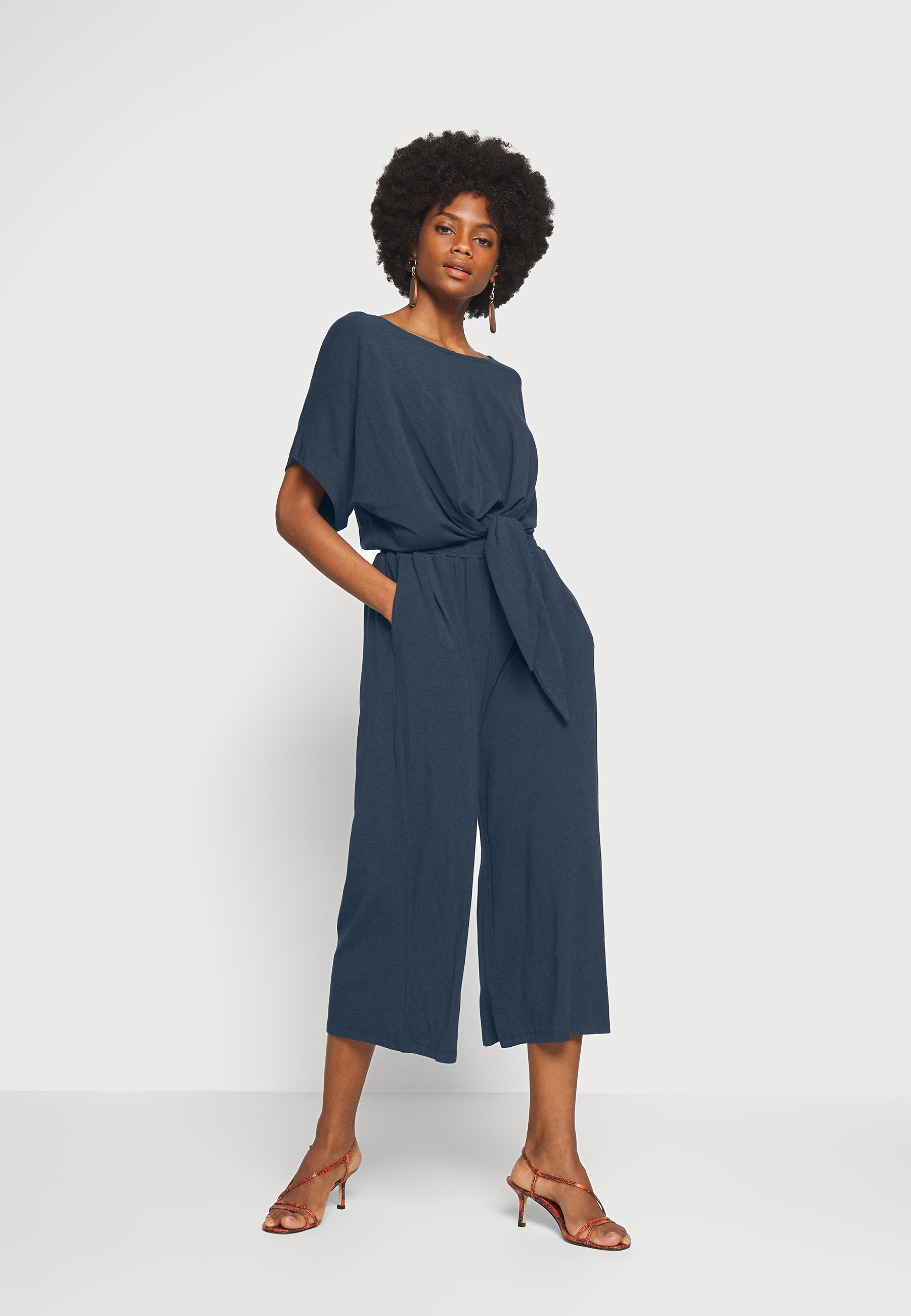 dark navy jumpsuit