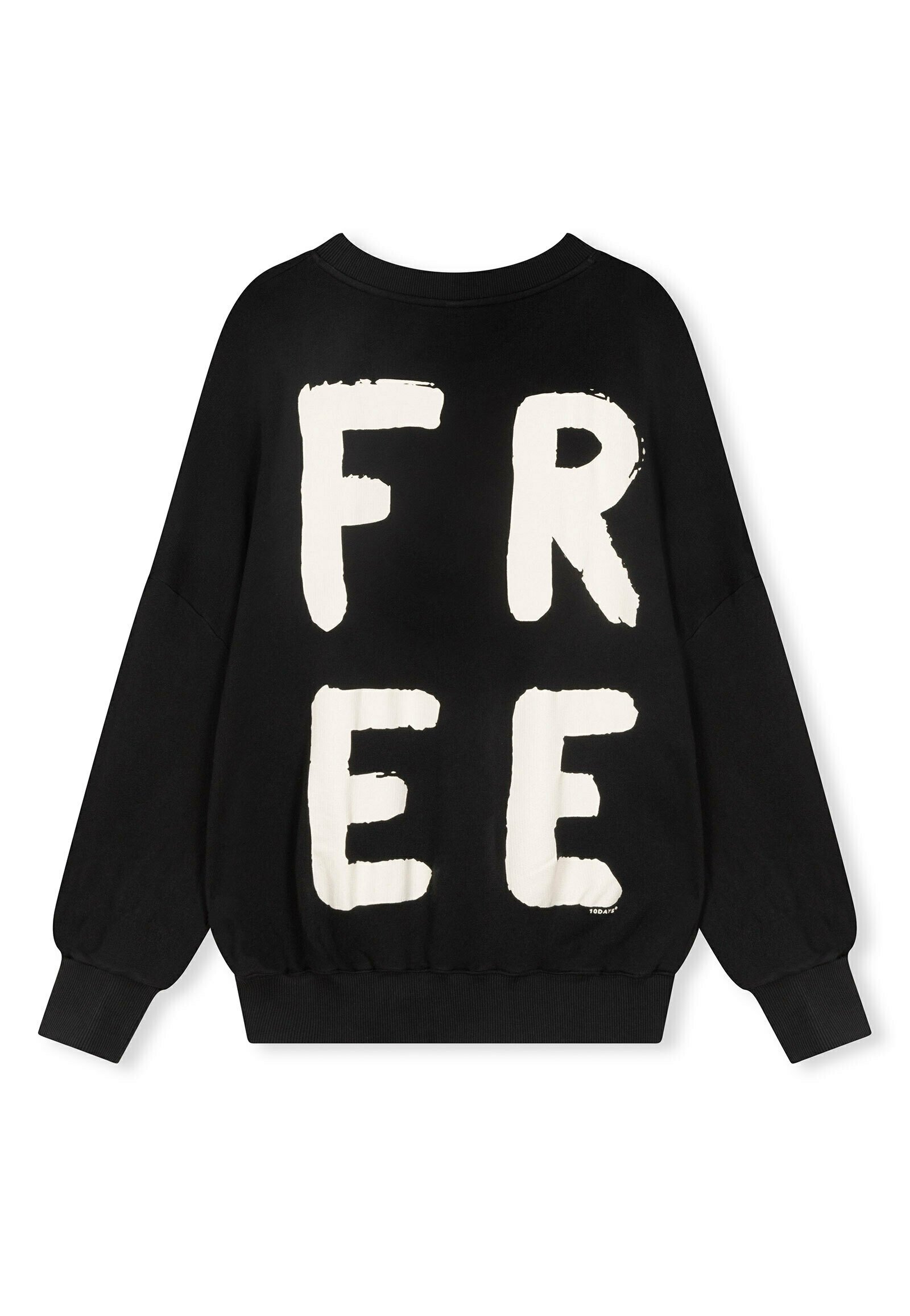 10DAYS FREE - Sweater - almost black/zwart - Zalando.nl