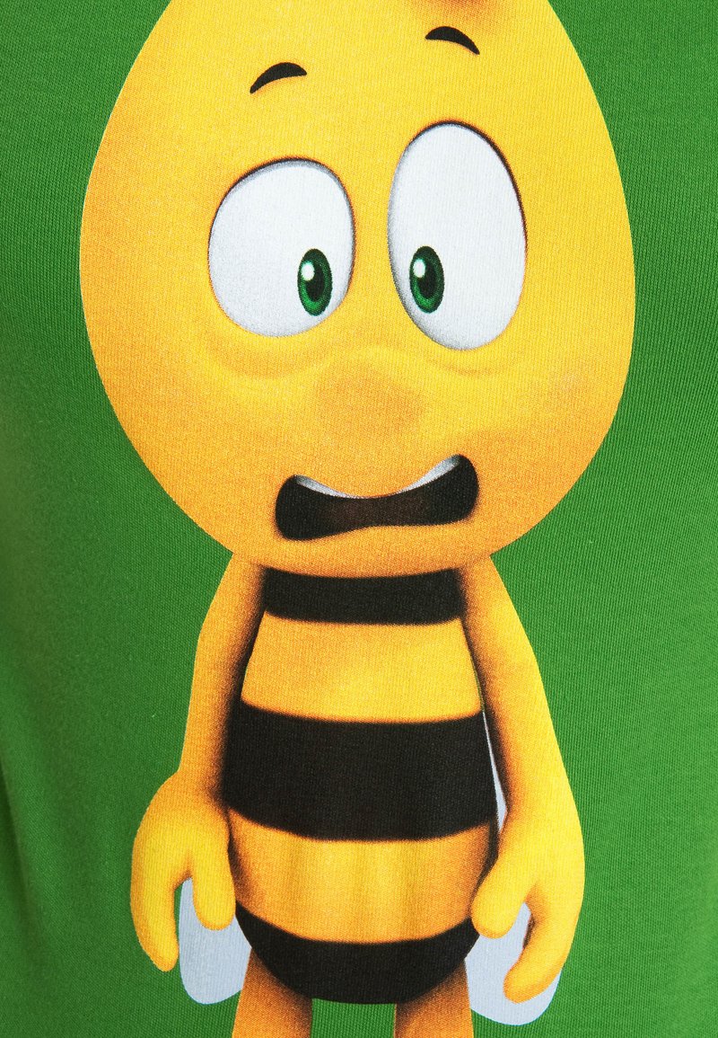 Logoshirt Biene Maja Lizenziertes Originaldesign Willi 3D hellgrün Logoshirt Biene Maja Lizenziertes Originaldesign Willi 3D hellgrün