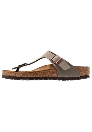 Birkenstock GIZEH NARROW FIT - Sandales - stone