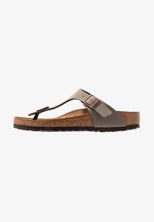 Birkenstock GIZEH NARROW FIT - Sandales - stone