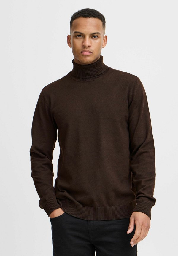 BHBRUTON roll neck knit - Jumper - chicory coffee
