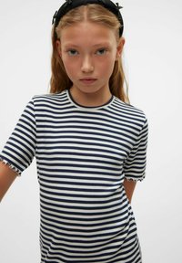 VERO MODA Girl VMVIO  - Stickad klänning - navy blazer