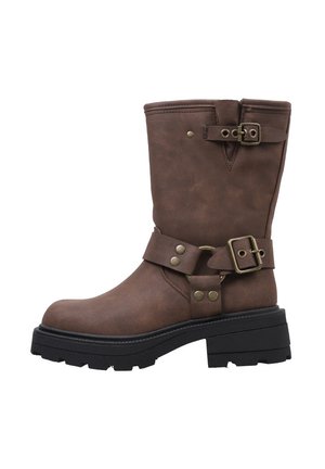HUNE, GRIPS - Bottes à plateau - brown