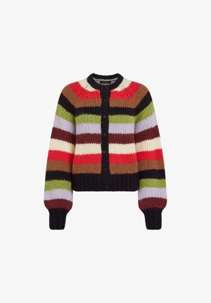 King Louie, RAGLAN CARDI CAMPO KNIT STRIPE - Vest - multi color