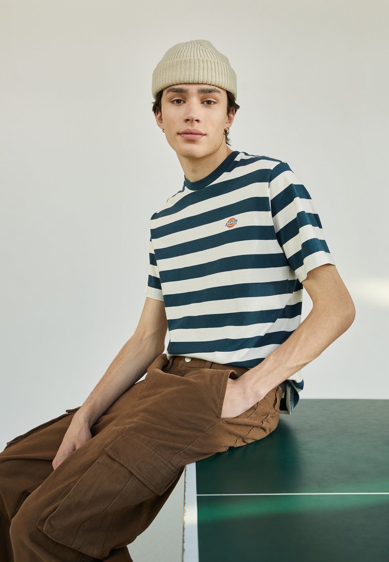 Dickies - RIVERGROVE TEE - Print T-shirt - air force blue, Enlarge