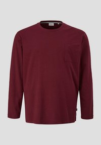 s.Oliver Langarmshirt - bordeaux