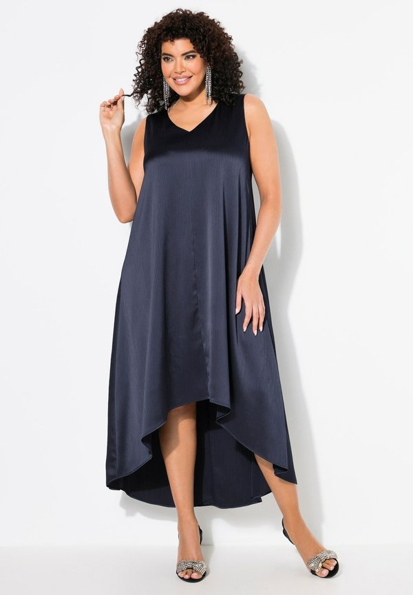 SLEEVELESS ASYMMETRIC CRASH  - Freizeitkleid - marine