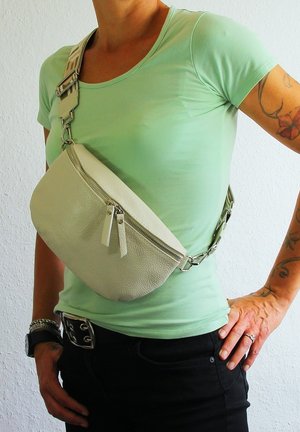 DrachenLeder GÜRTELTASCHE - Gürteltasche - beige, mehrfarbig