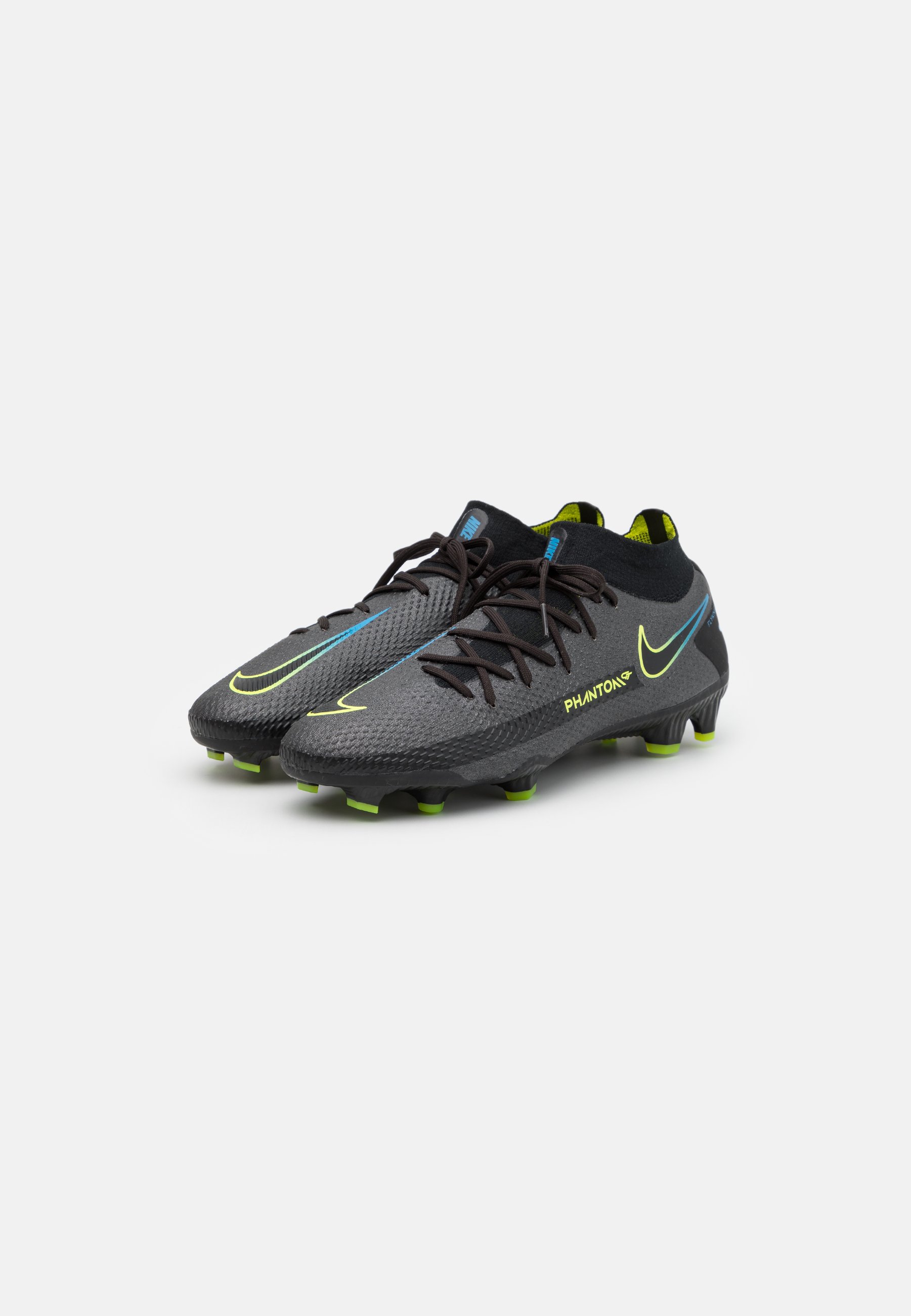 Nike Performance PHANTOM GT PRO DF FG - Botas de fútbol con tacos -  black/cyber/light photo blue/negro - Zalando.es