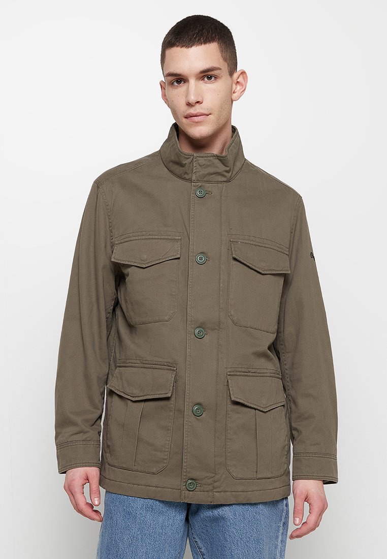 Pepe Jeans Jas olijfgroen