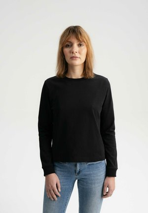 MELA AASTHA - Long sleeved top - schwarz