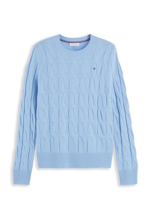 Tommy Hilfiger, CABLE - Πουλόβερ - faded light blue