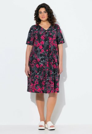 Ulla Popken PRINT - Jerseyjurk - graphite grey