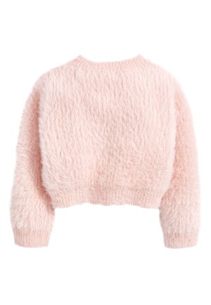 SPARKLE FLUFFY SHRUG - Cardigan - pink