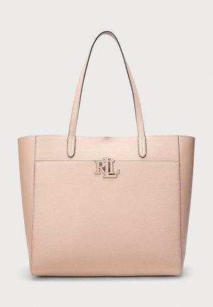 PEBBLED LEATHER LARGE CAMERYN TOTE BAG - Veľká kabelka - sunrise blush