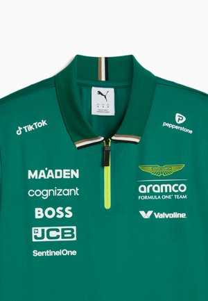 Puma, PUMA X ASTON MARTIN ARAMCO F1® TEAM REPLICA POLO - Poloshirt - green lux