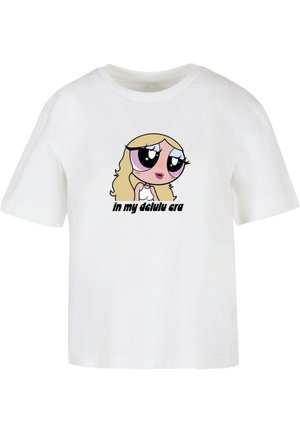 Mister Tee, STAYING DELULU TEE - Tričko s potlačou - white