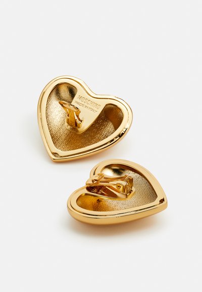 MOSCHINO ITEMS EARRINGS - Ohrringe - shiny gold-coloured