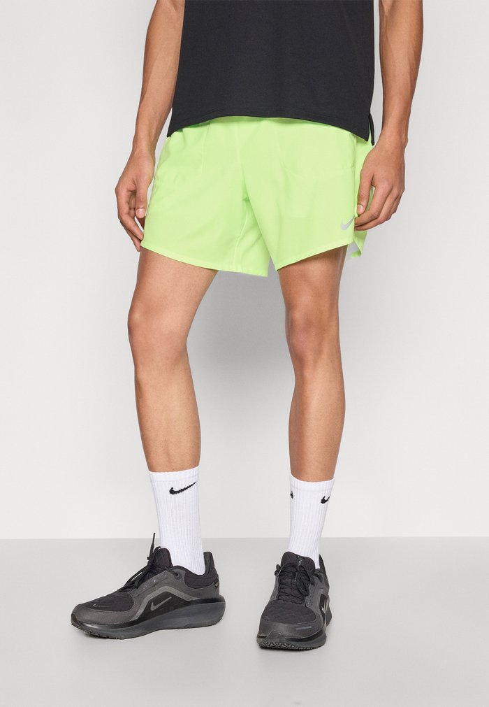 Nike 2-in-1 shorts - lime blast/reflective silver-coloured