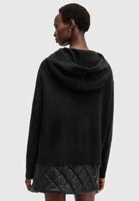 AllSaints INES - Felpa con cappuccio - black