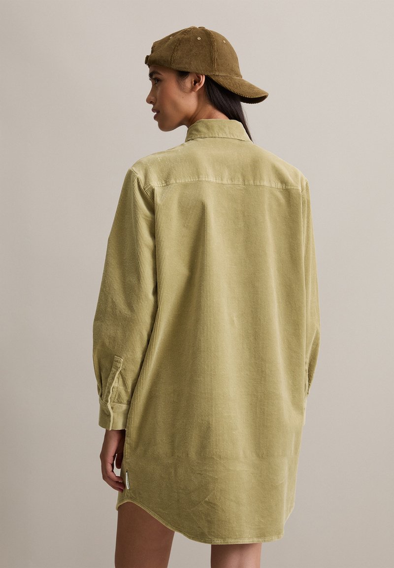 Marc O'Polo DENIM Shirt dress - artichoke leaf/khaki - Zalando.ie